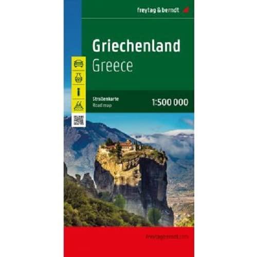 Griechenland, Straßenkarte 1:500.000, freytag & berndt (freytag & berndt Auto + Freizeitkarten)