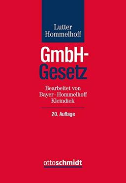 GmbH-Gesetz: Kommentar