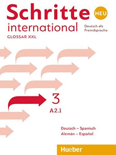 Schritte international Neu 3: Deutsch als Fremdsprache / Glossar XXL Deutsch-Spanisch - Alemán-Español (Schritte Int Neu)