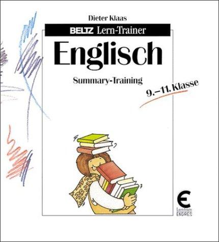 Englisch - Summary-Training