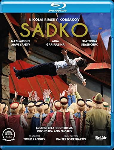 Rimsky Korsakov: Sadko [Nazhmiddin Mavlyanov; Aida Garifullina; Ekaterina Semenchuk; Yuri Minenko; Bolshoi Theater Orchestra; Timur Zangiev] [Belair Classiques: BAC488] [Blu-ray]