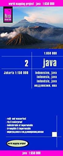 Reise Know-How Landkarte Java (1:650.000) - Indonesien 2: world mapping project