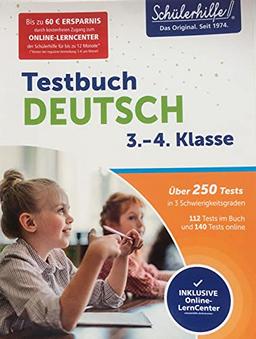 Schülerhilfe Testbuch DEUTSCH 3.- 4. Klasse