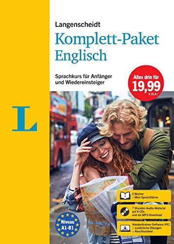 Langenscheidt Komplett-Paket Englisch: Sprachkurs für Einsteiger und Fortgeschrittene