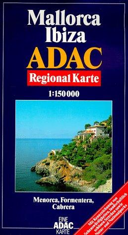 ADAC Karte, Mallorca, Ibiza, RegionalKarte