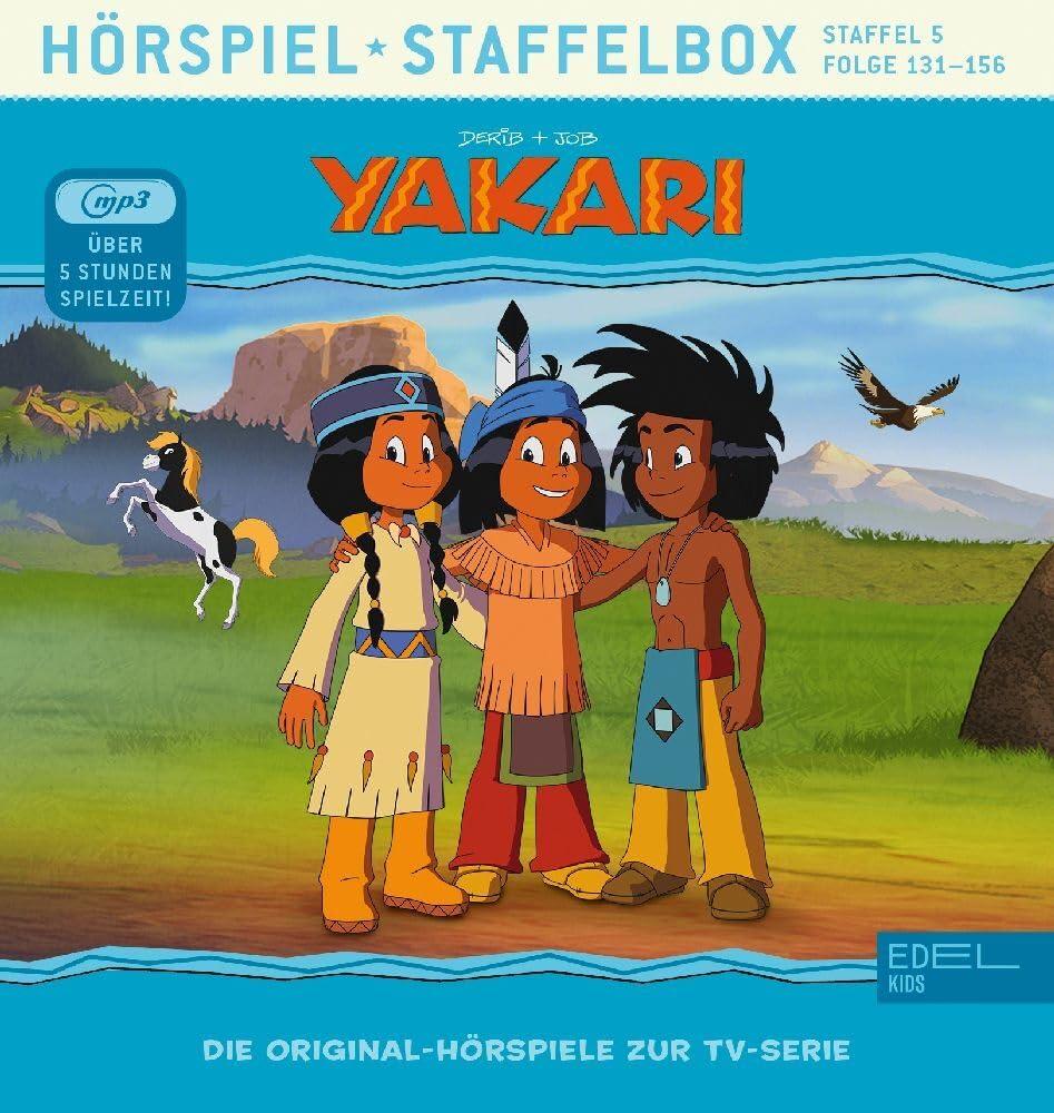 Yakari - Staffelbox 5 (mp3-CD) - Die Original-Hörspiele zur TV-Serie (Folge 131 - 156)