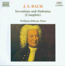 Bach: Inventionen und Sinfonien Rübsam