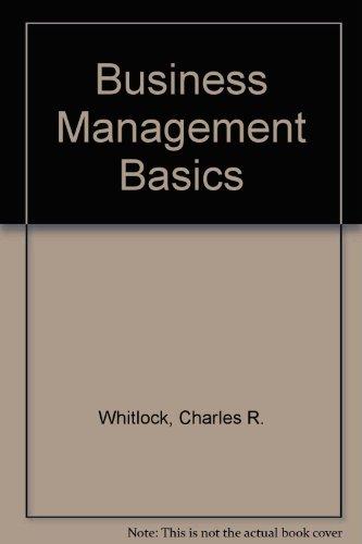 Business Management Basics