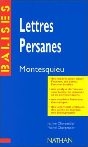 Lettres persanes, Montesquieu