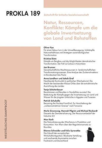 Kämpfe um die globale Inwertsetzung von Land und Rohstoffen (PROKLA / Zeitschrift für kritische Sozialwissenschaft)