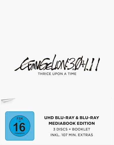 Evangelion: 3.0+1.11 Thrice Upon a Time [4K UHD Blu-ray] (Mediabook Special Edition) + (Blu-ray)