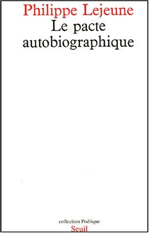 Le pacte autobiographique