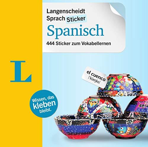 Langenscheidt SprachSticker Spanisch - mit Fotos: 444 Sticker zum Vokabellernen