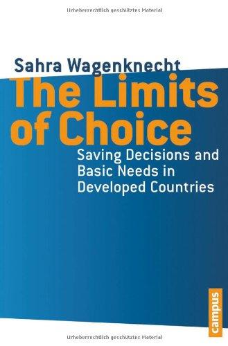 The Limits of Choice: Saving Decisions and Basic Needs in Developed Countries