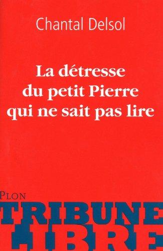 La détresse du petit Pierre qui ne sait pas lire