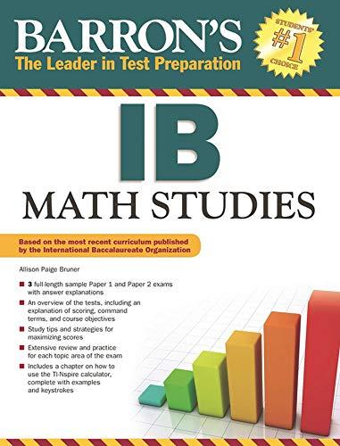 IB Math Studies (Barron's Ib Books)