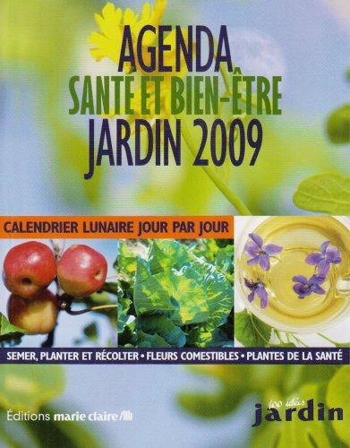 Agenda santé et bien-être jardin 2009