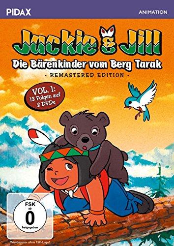 Jackie & Jill - Die Bärenkinder vom Berg Tarak, Vol. 1 - Remastered Edition / Die ersten 13 Folgen der preisgekrönten Anime-Serie (Pidax Animation) [2 DVDs]