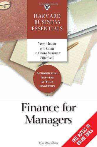 Finance for Managers (Harvard Business Essentials)