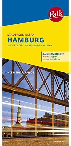 Falk Stadtplan Extra Standardfaltung Hamburg 1:22 500-1:39 000: mit Ortsteilen von Ahrensburg, Neu Wulmstorf, Oststeinbek, Pinneberg (Falk Stadtplan Extra Standardfaltung - Deutschland)