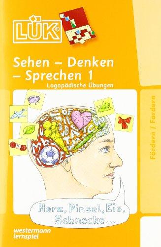 LÜK: Sehen-Denken-Sprechen 1: Logopädische Übungen