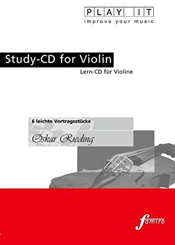 6 Leichte Vortragsstücke - Study-CD for Violin