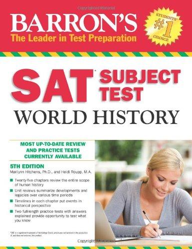 Barron's SAT Subject Test World History