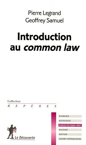 Introduction au common law