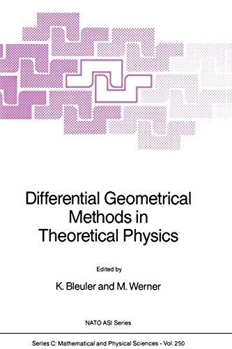 Differential Geometrical Methods in Theoretical Physics (Nato Science Series C:, 250, Band 250)