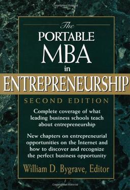 The Portable MBA in Entrepreneurship (Portable MBA (Wiley))