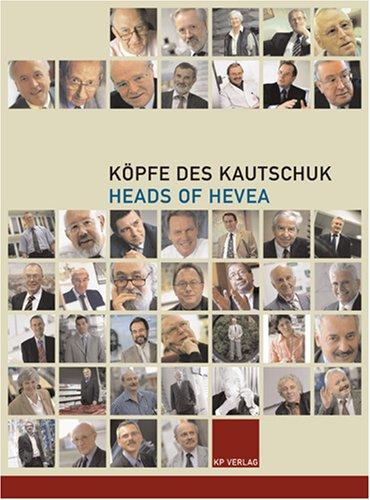 Köpfe des Kautschuk Heads of Hevea