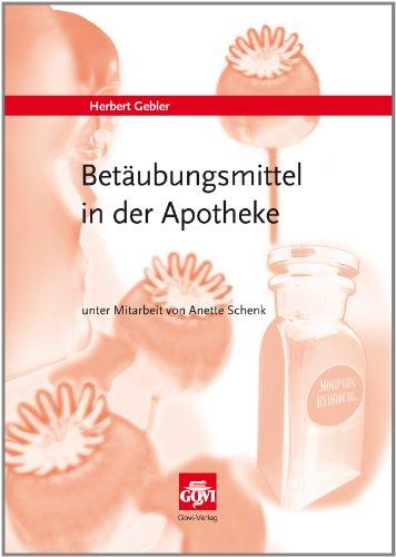 Betäubungsmittel in der Apotheke