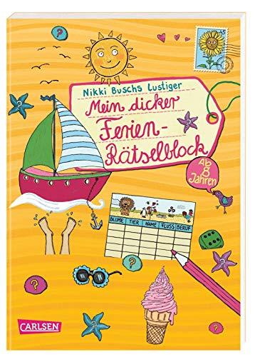 Mein dicker Ferien-Rätselblock: Band 8