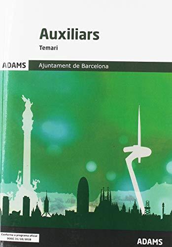 Auxiliars Ajuntament de Barcelona : temari