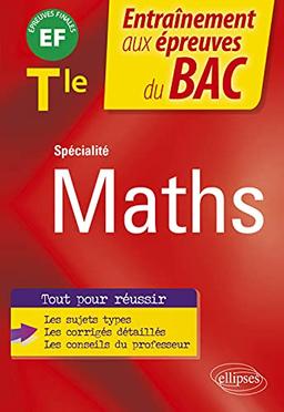 Spécialité maths terminale : EF épreuves finales