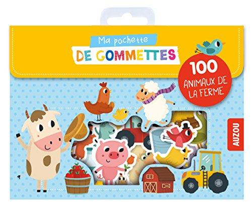 Ma pochette de gommettes : 100 animaux de la ferme