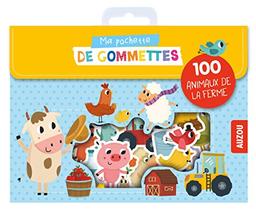 Ma pochette de gommettes : 100 animaux de la ferme