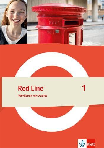 Red Line 1: Workbook mit Audios Klasse 5 (Red Line. Ausgabe ab 2022)