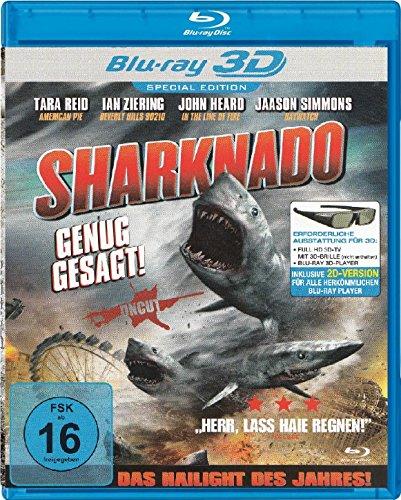 Sharknado - Uncut - Special Edition - Blu-ray & 3D Blu-ray - Bonusfilm : 2 Headed Shark Attack