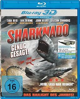 Sharknado - Uncut - Special Edition - Blu-ray & 3D Blu-ray - Bonusfilm : 2 Headed Shark Attack