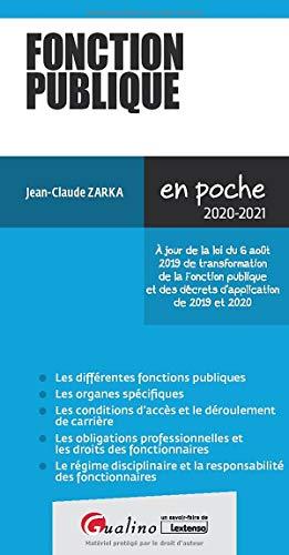 Fonction publique : 2020-2021