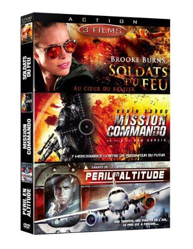 Coffret action 3 : soldats du feu ; mission commando ; péril en altitude [FR Import]