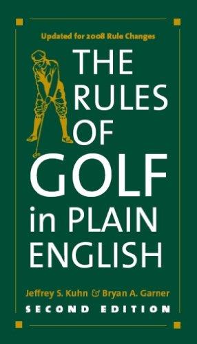 The Rules of Golf in Plain English