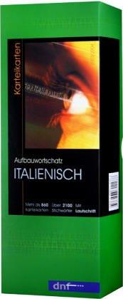 Aufbauwortschatz Italienisch. Karteikarten