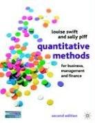 Quantitative Methods for Business, Management and Finance