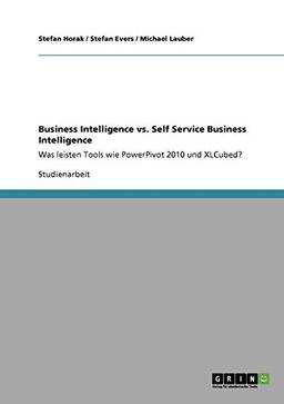 Business Intelligence vs. Self Service Business Intelligence: Was leisten Tools wie PowerPivot 2010 und XLCubed?