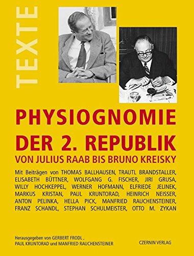 Physiognomie der 2. Republik: Von Julius Raab bis Bruno Kreisky