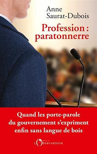 PROFESSION PARATONNERRE