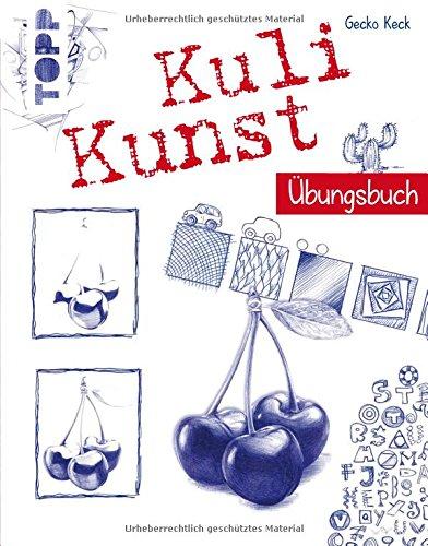 Kuli Kunst Übungsbuch: Mit Übungen und Motive, die direkt ins Buch gezeichnet werden können