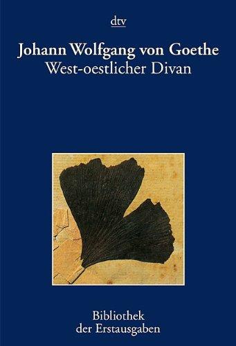 West-oestlicher Divan: Stuttgart 1819